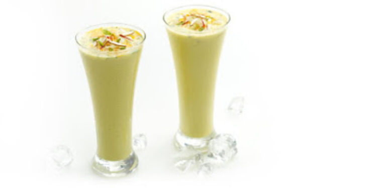 Saffron Almond Milkshake