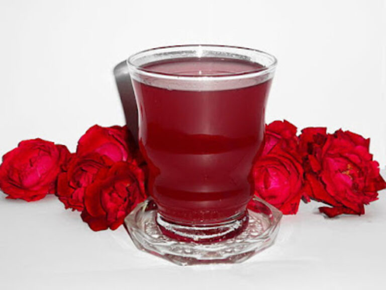 Gulab (Rose) Sharbat Recipe