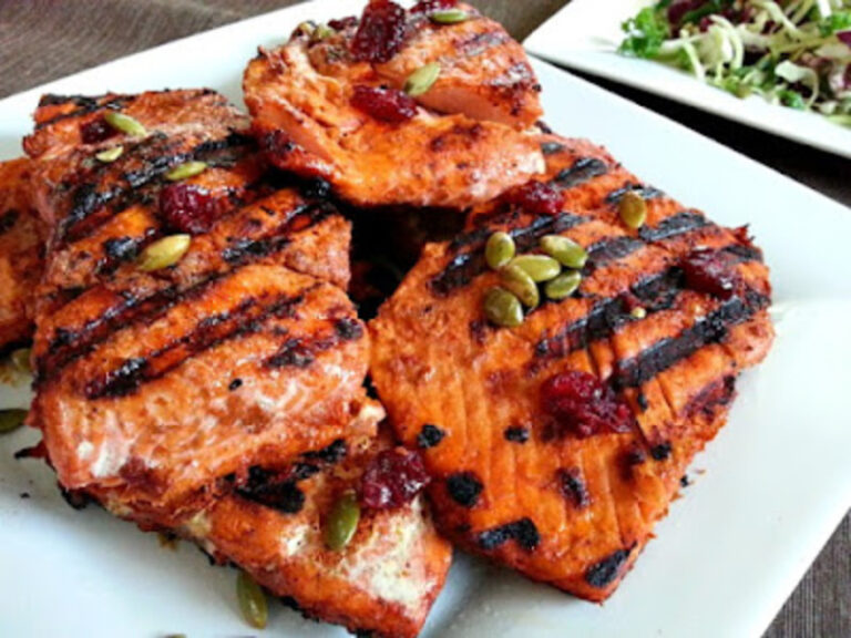 Barbecued Fish Salmon Recipe