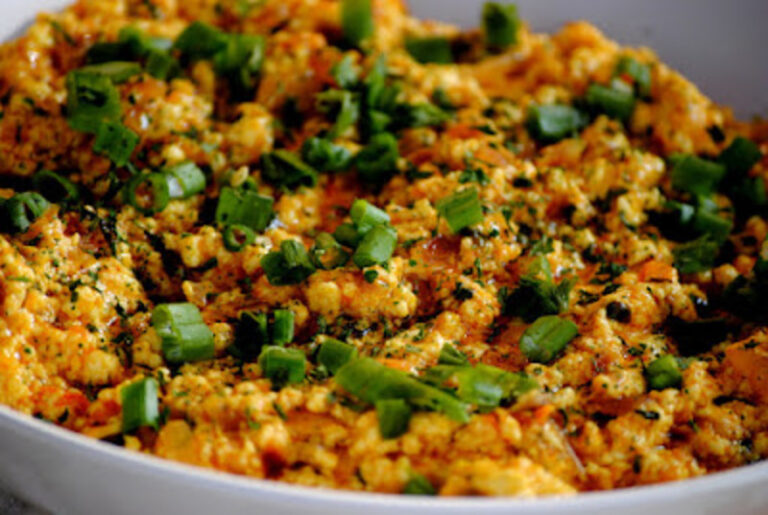 Paneer Bhurji Recipe