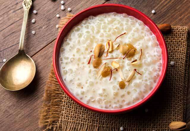 Sabudana Kheer Recipe