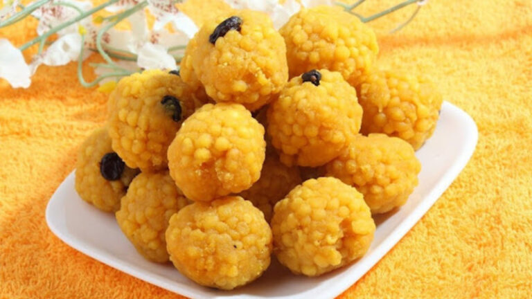 Boondi Ladoo Recipe