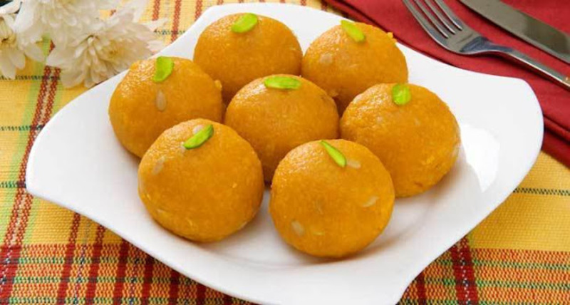 besan ladoo