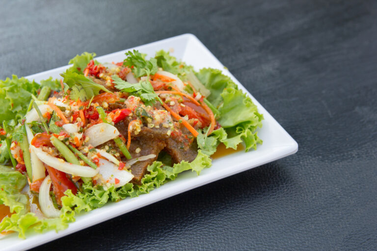 Pulled Chicken Salad Asian Style