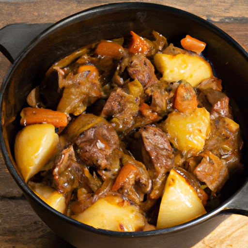 Beef Bourguignon With New Potatoes Recipe