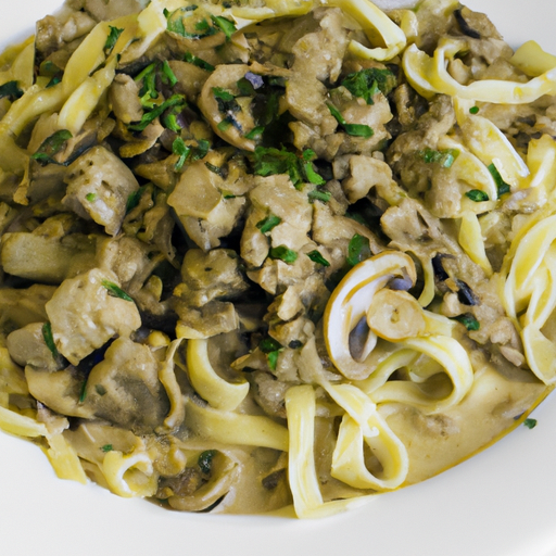 Beef & Mushroom Stroganoff Recipe