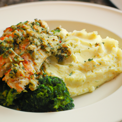 Chicken & Broccoli Crumble Recipe