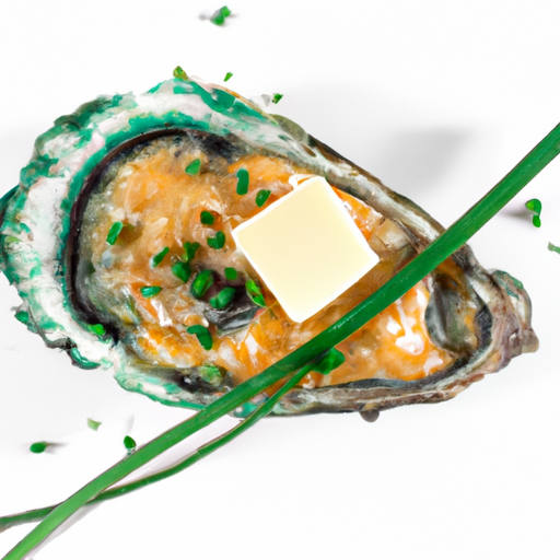 Oysters Baked in Blue Cheese Recipe.
