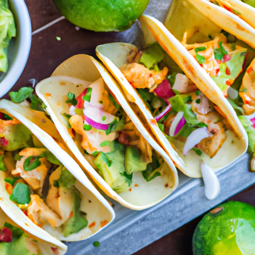 Santa Fe Grilled Chicken Soft Tacos