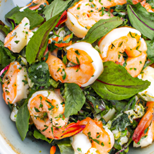 Shrimp and Herb Salad