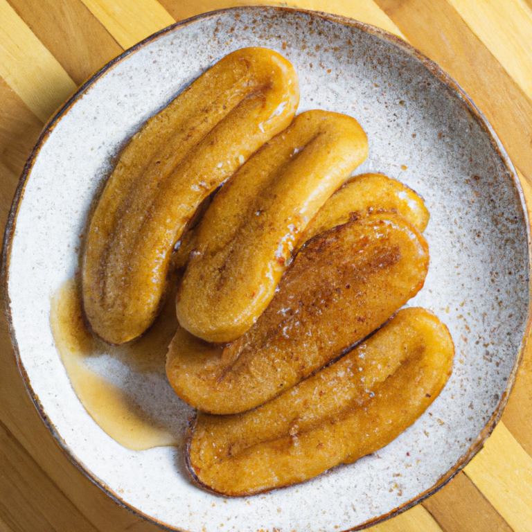 Air Fryer Baked Bananas