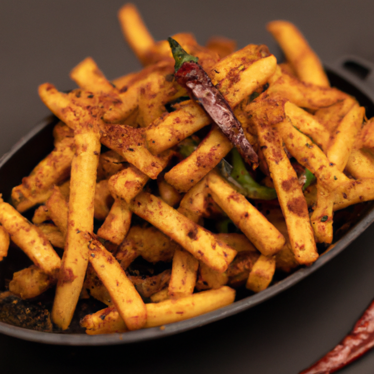 Air Fryer Chili Fries