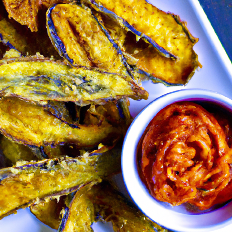 Air Fryer Eggplant Fries