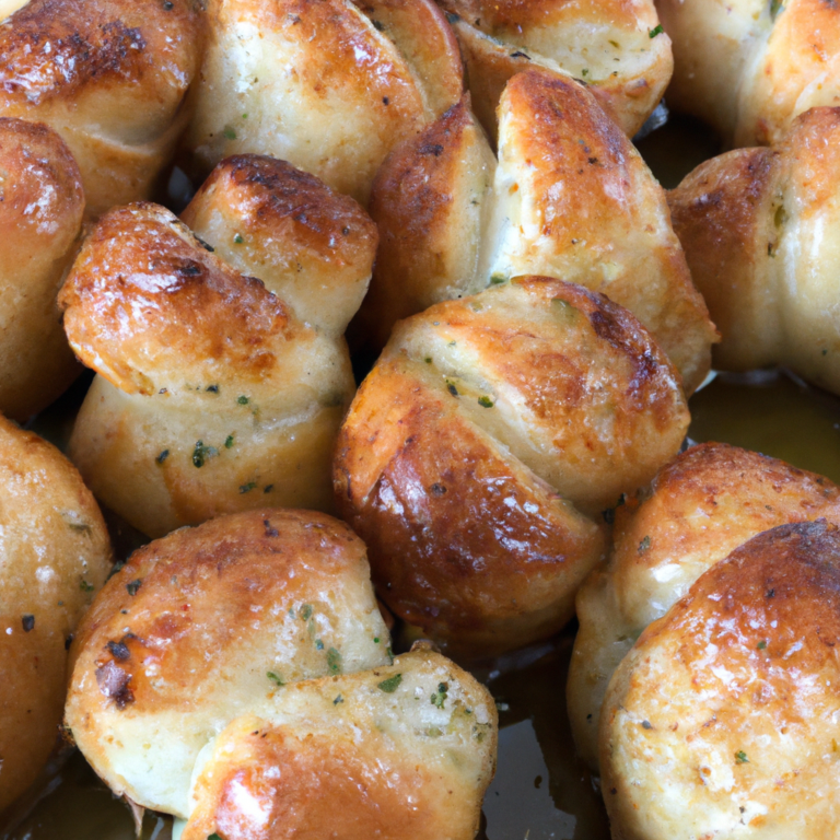 Air Fryer Garlic Knots