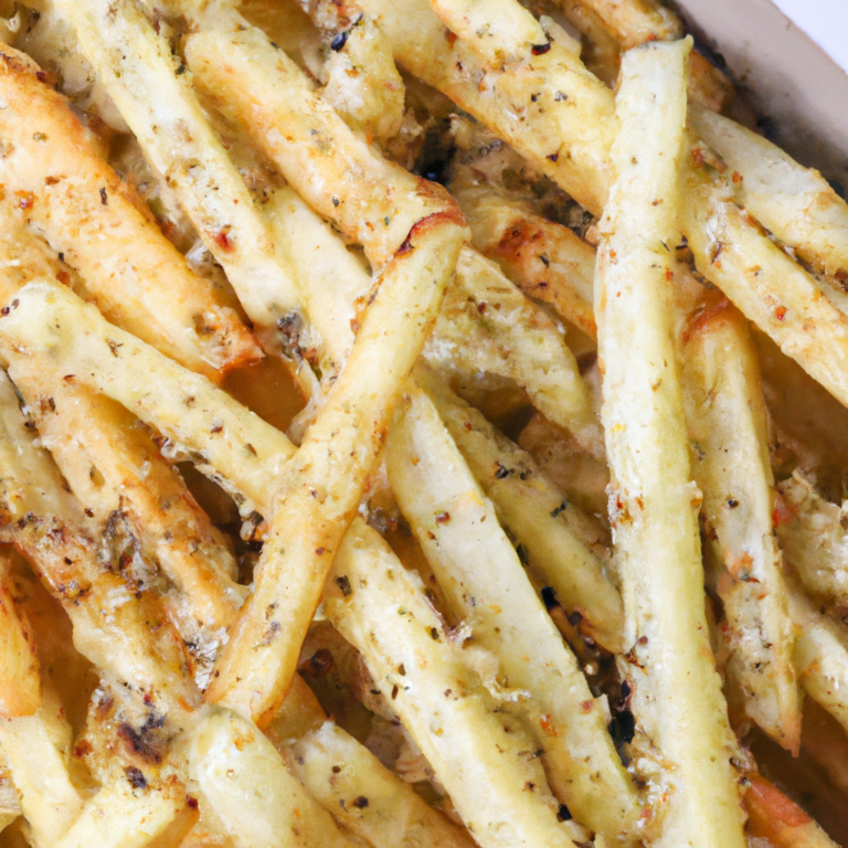 Air Fryer Garlic Parmesan Fries