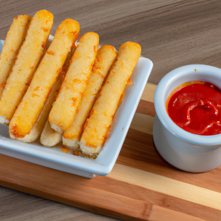 Air Fryer Mozzarella Sticks