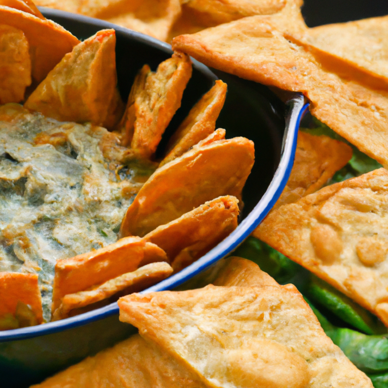 Air Fryer Spinach Artichoke Dip