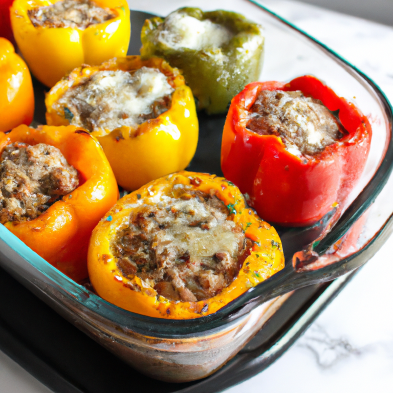 Air Fryer Stuffed Peppers