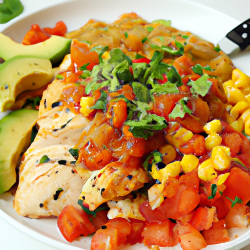 Chicken With Southwestern Salsa