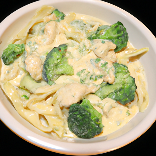 Instant Pot Chicken and Broccoli Alfredo