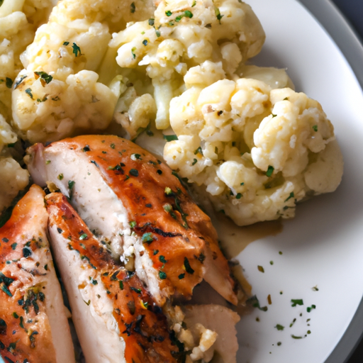 Instant Pot Chicken and Cauliflower