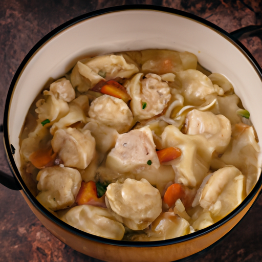 Instant Pot Chicken and Dumplings Casserole
