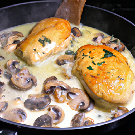 Instant Pot Chicken and Mushrooms