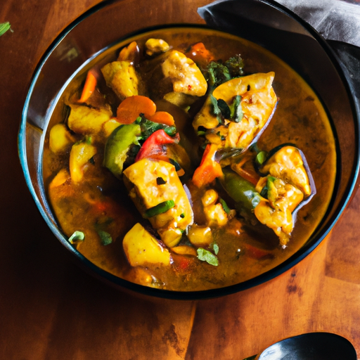 Instant Pot Chicken and Vegetable Curry