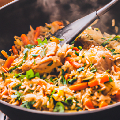 Instant Pot Chicken Fried Rice
