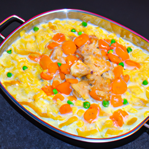 Instant Pot Chicken Noodle Casserole
