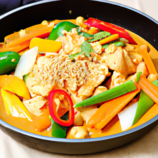 Instant Pot Thai Peanut Chicken