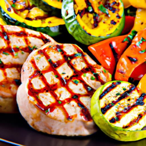 Pork Steaks With Roasted Summer Squash Salsa