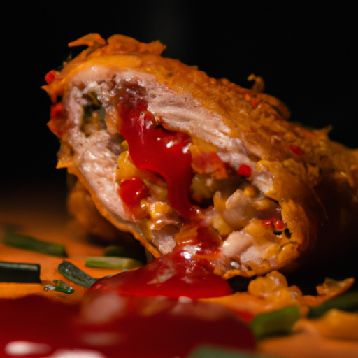 Sausage and Provolone Stuffed Chicken
