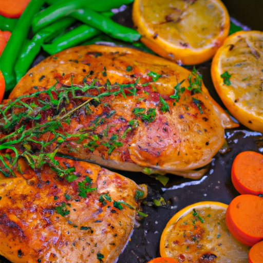 Weeknight Lemon Chicken Skillet Dinner
