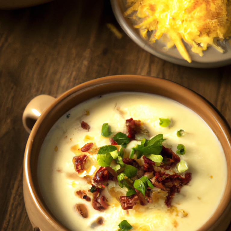 Slow Cooker Baked Potato Soup