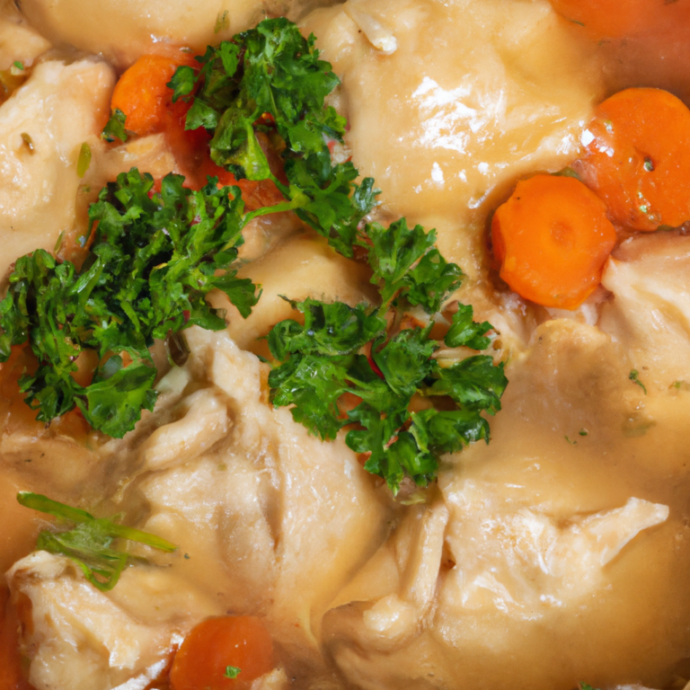 Slow Cooker Chicken and Dumplings