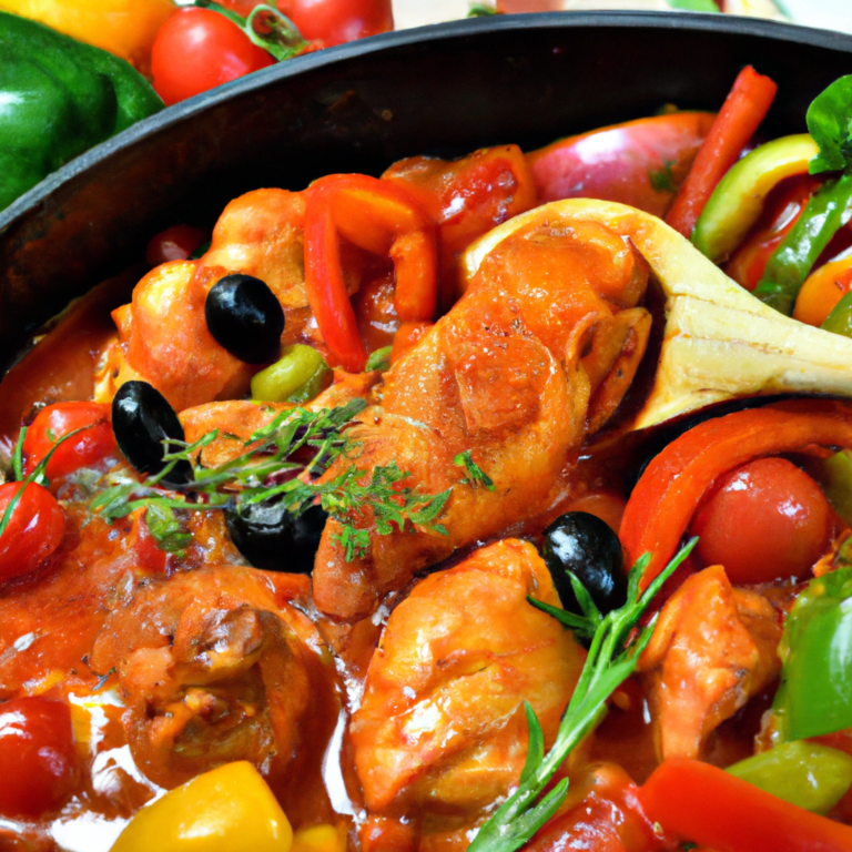 Slow Cooker Chicken Cacciatore