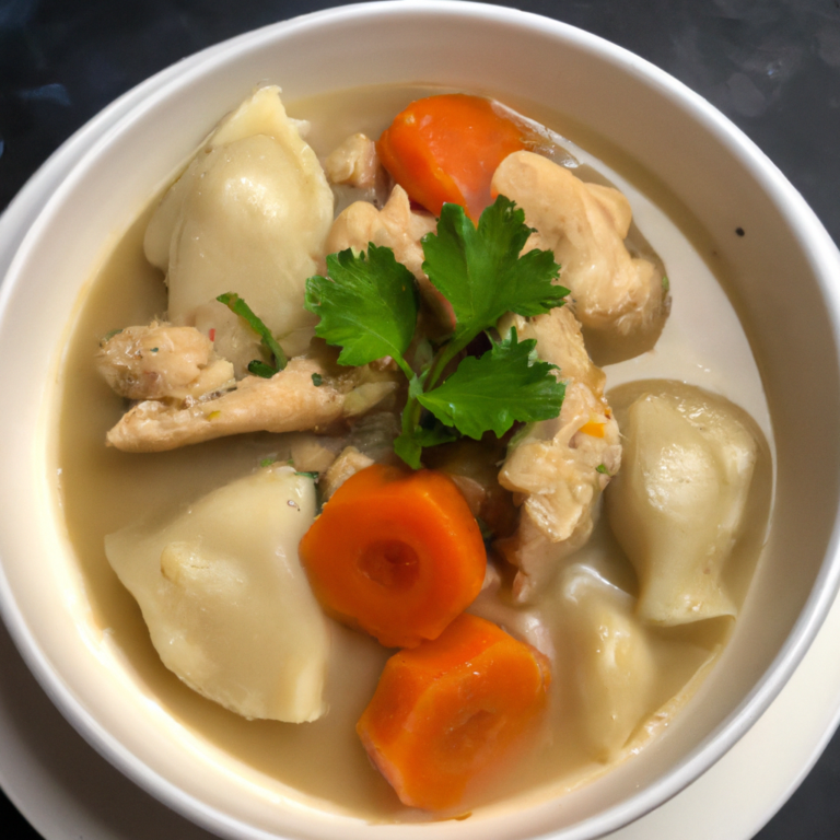 Slow Cooker Chicken & Dumplings