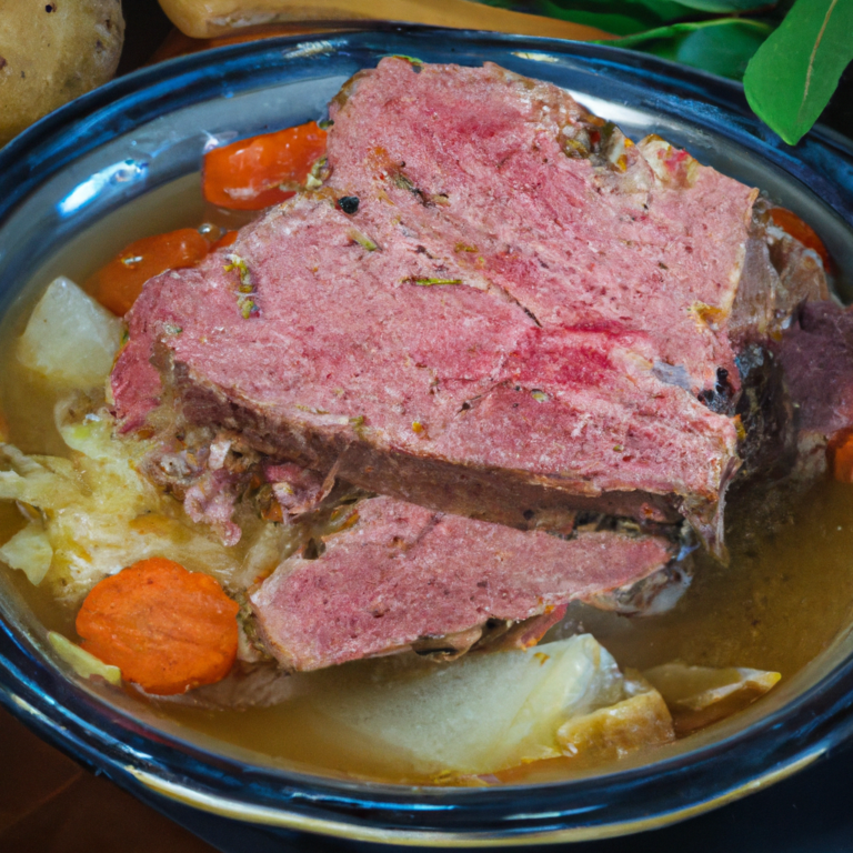 Slow Cooker Corned Beef and Cabbage