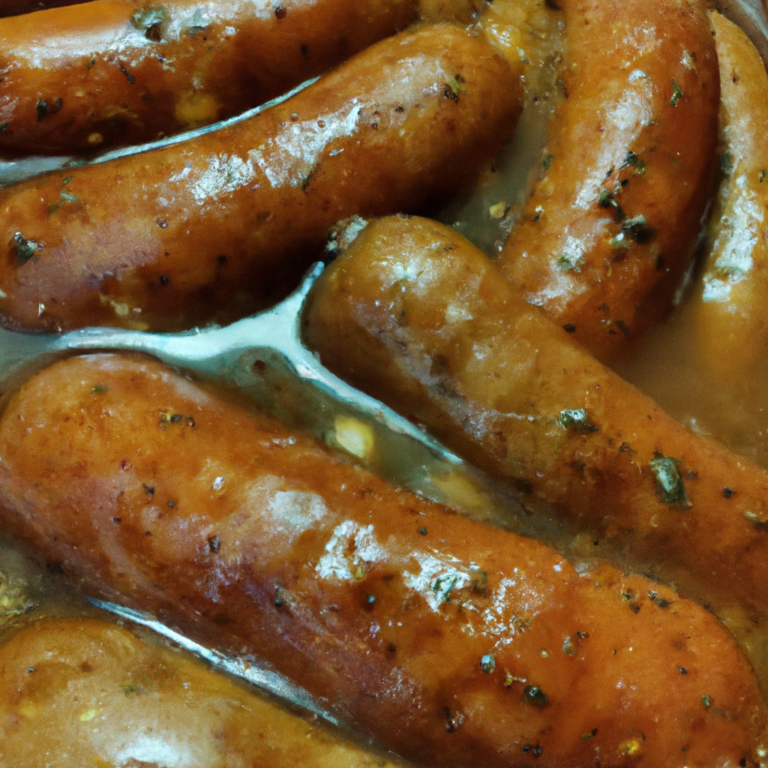 Slow Cooker Honey Garlic Sausage