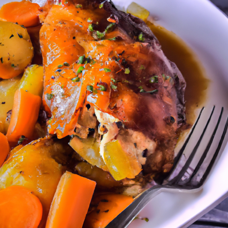 Slow Cooker Honey Mustard Chicken
