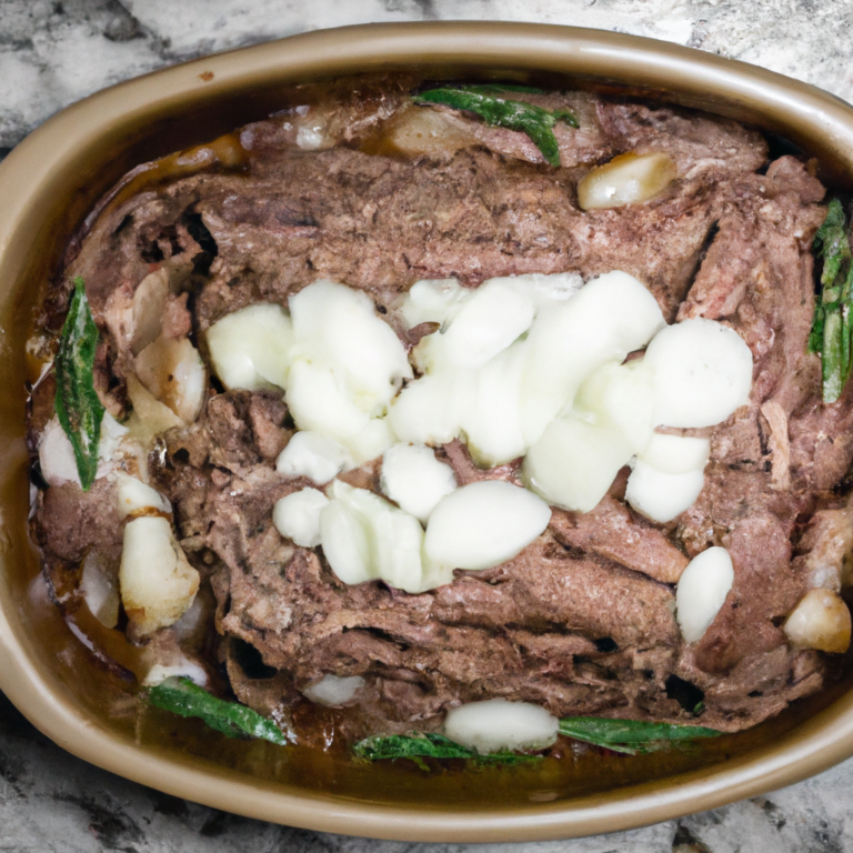 Slow Cooker Italian Beef Sandwiches