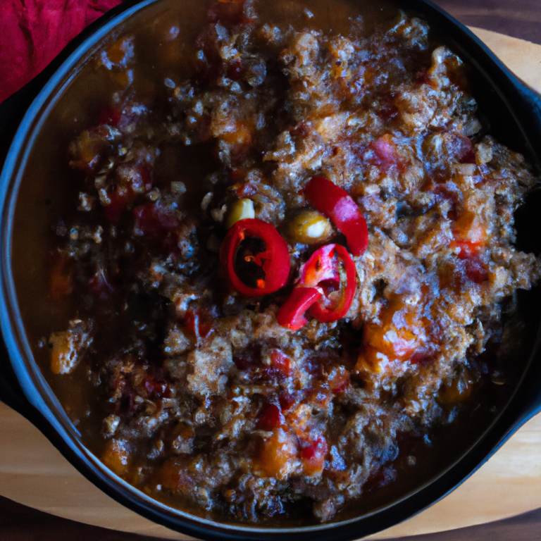 Slow Cooker Quinoa and Black Bean Chili