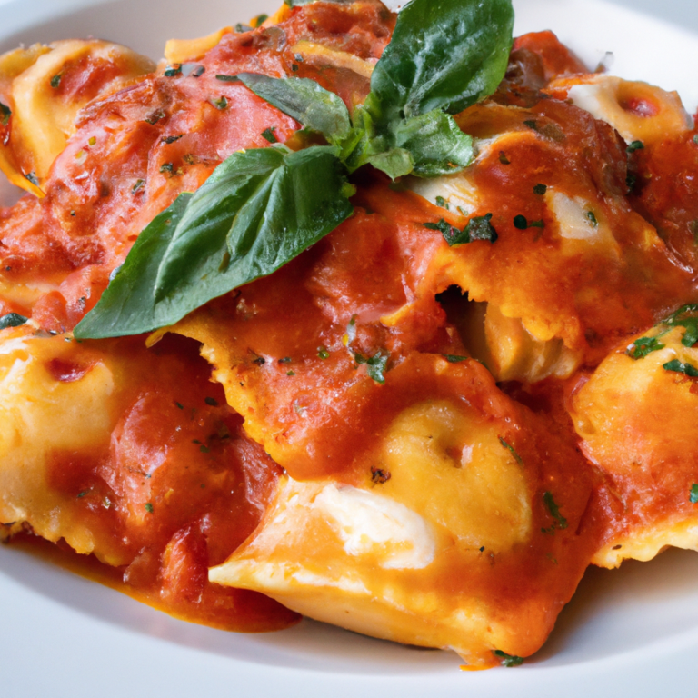 Slow Cooker Ravioli