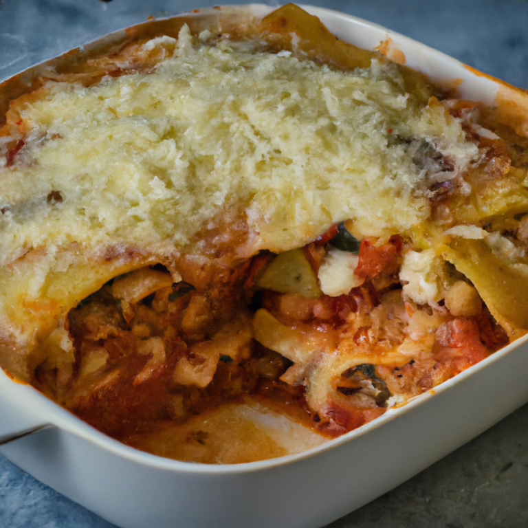 Slow Cooker Vegetable Lasagna