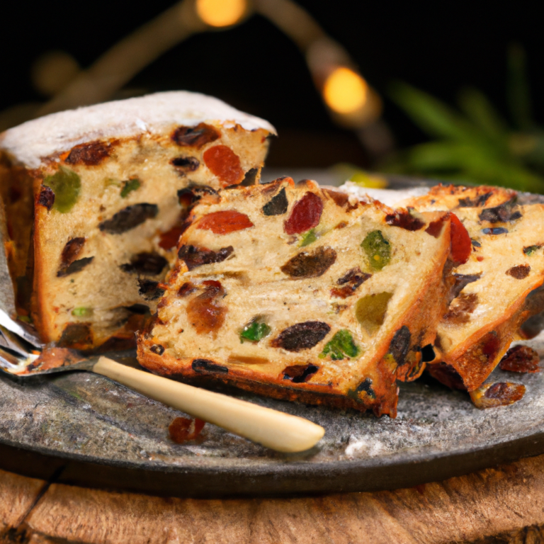 American Christmas Fruit Cake