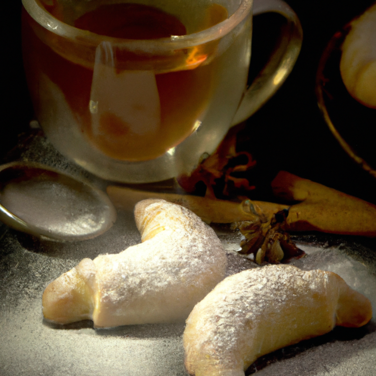 Anise Tea Crescents