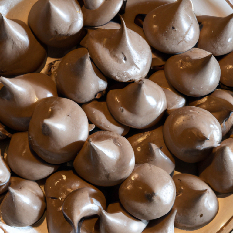 Bittersweet Chocolate Meringues
