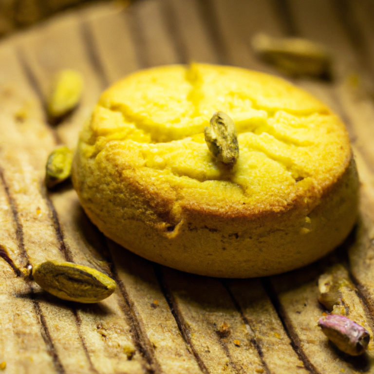 Cardamom Lemon Polenta Cookie