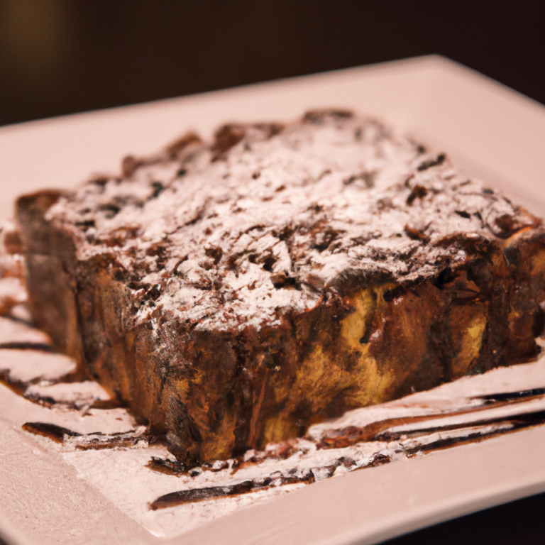 Chocolate Bread Pudding
